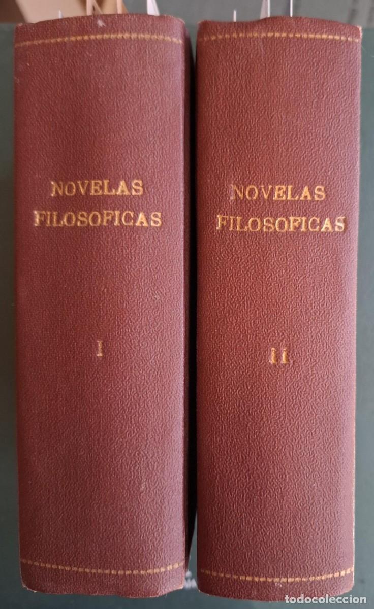 Libros: VV.AA. - NOVELAS FILOS&Oacute;FICAS 2 VOLS. (No pertenecen a la misma colecci&oacute;n, selecci&oacute;n hecha por el ant