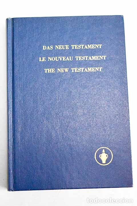 Libros: Das Neue Testament ; Le Nouveau Testament ; The New Testament - Foto 1