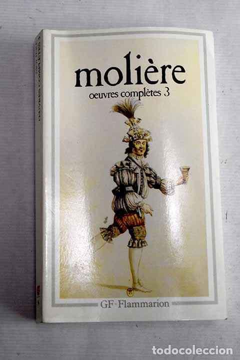Libros: Ouvres Compl&egrave;tes, tomo III.- Moli&egrave;re - Foto 1
