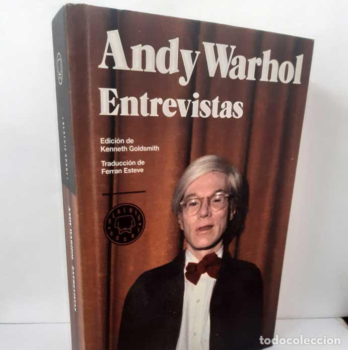 Libros: ENTREVISTAS. 1962-1987 - WARHOL, ANDY - Foto 1