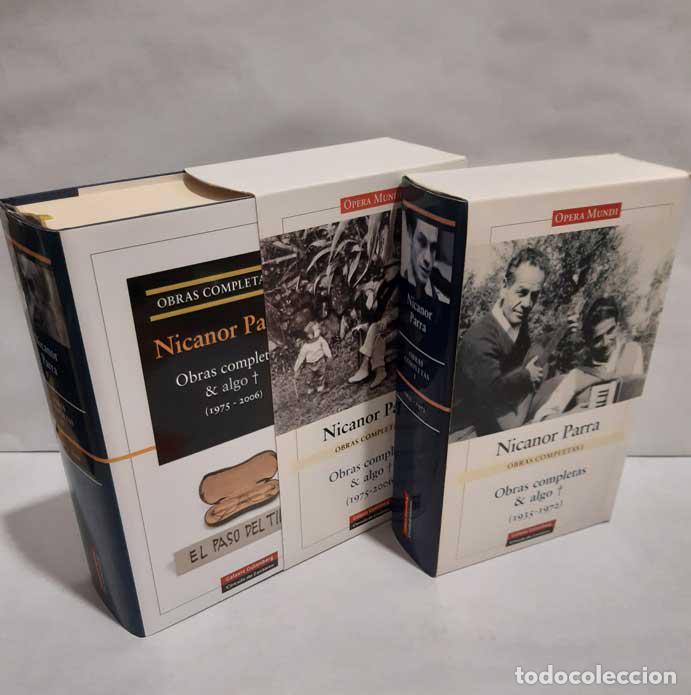 B&uuml;cher: OBRAS COMPLETAS Y ALGO M&Aacute;S. 2 TOMOS (Galaxia. OPERA MUNDI) - PARRA, NICANOR. 2006
