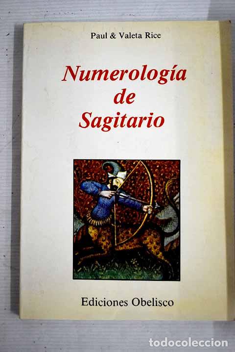 Libros: Numerolog&iacute;a de Sagitario.- Rice, Paul - Foto 1