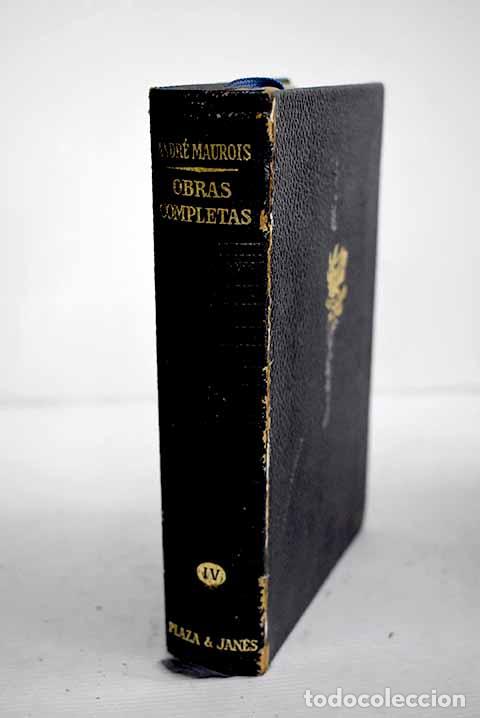 Libros: Obras completas, tomo IV.- Maurois, Andr&eacute; - Foto 1