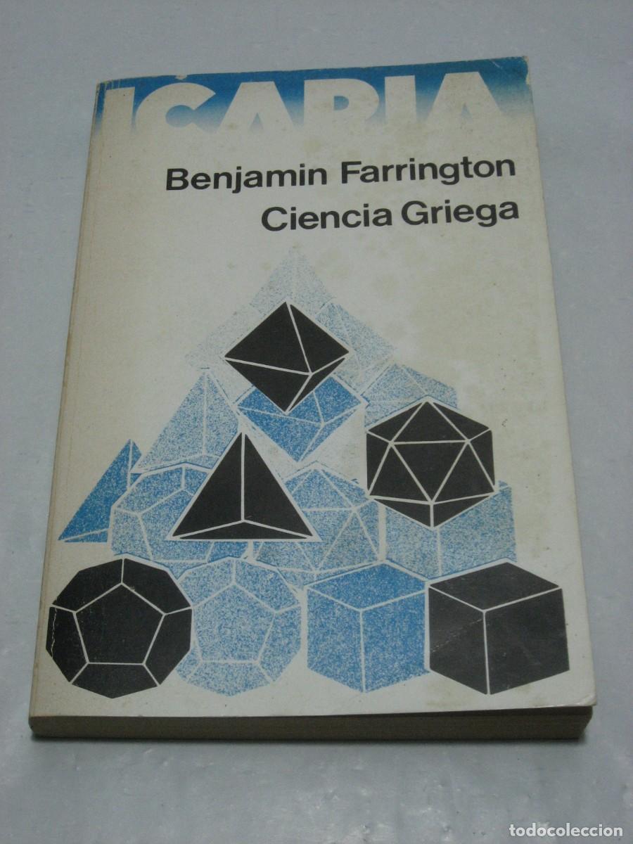 Libros: CIENCIA GRIEGA - Benjamin Farrington - Foto 1