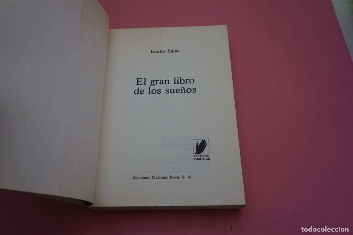 Libros: M4/ EL GRAN LIBRO DE LOS SUE&Ntilde;OS - EMILIO SALAS / EDICIONES MARTINEZ ROCA - Foto 4