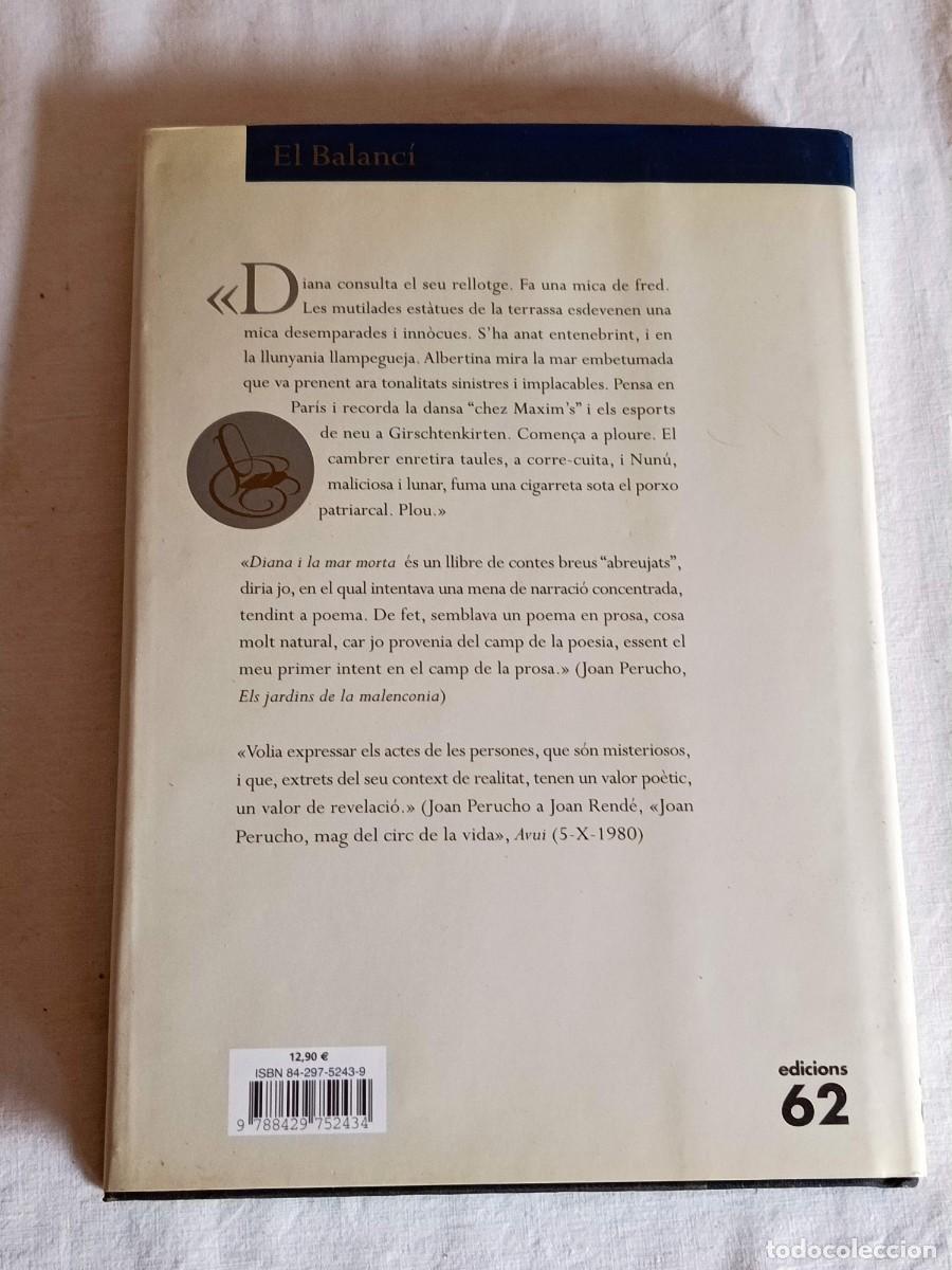 Libros: Joan Perucho Diana i la mar morta - Foto 2