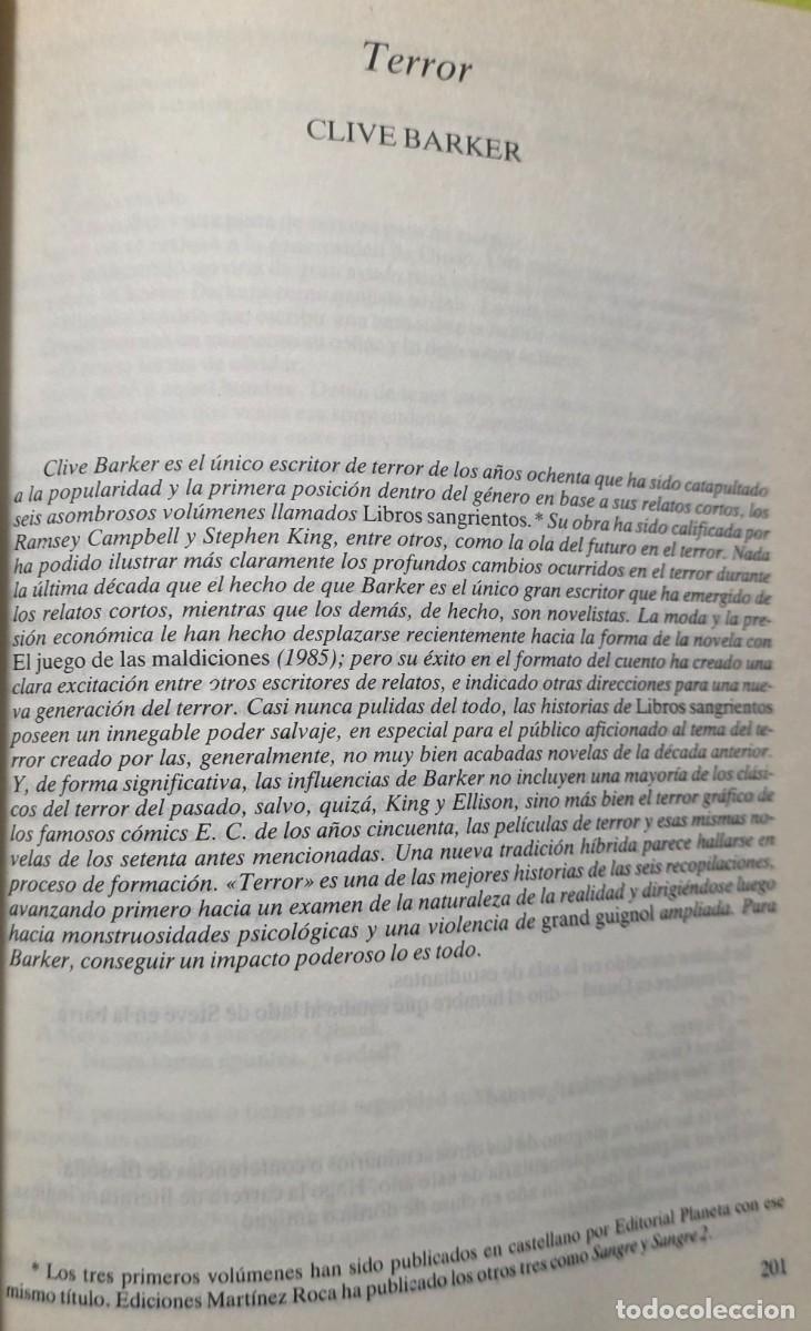 Libros: El gran libro del terror. - Foto 7