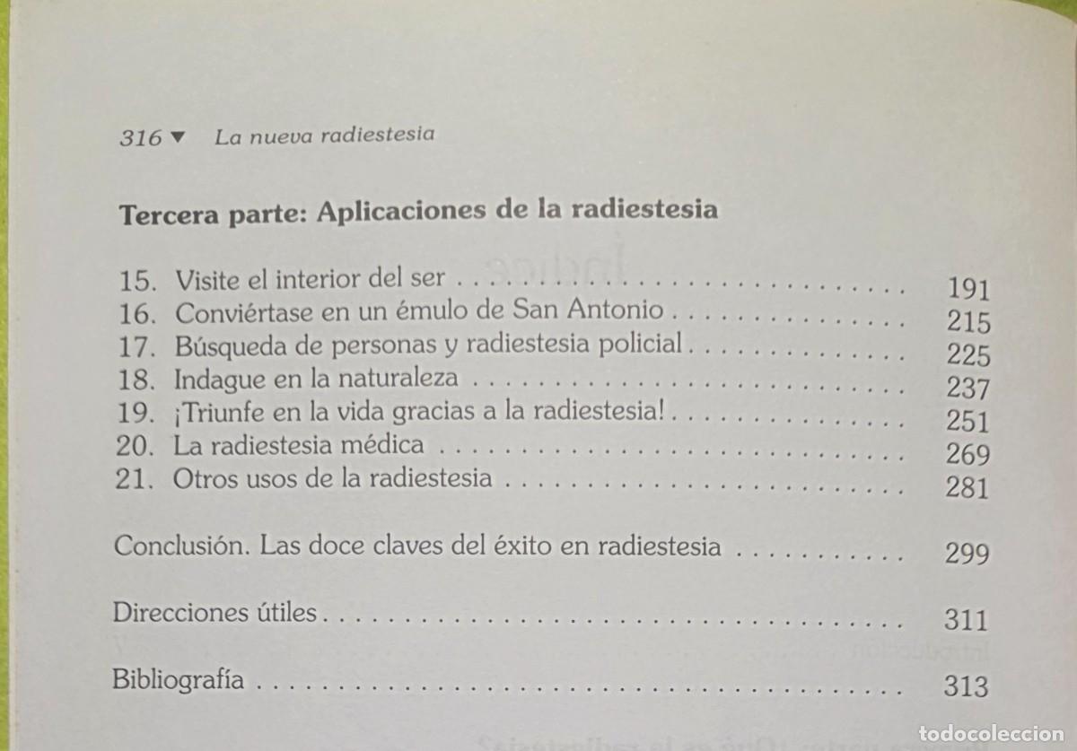 Libros: La nueva radiestesia. - Foto 8