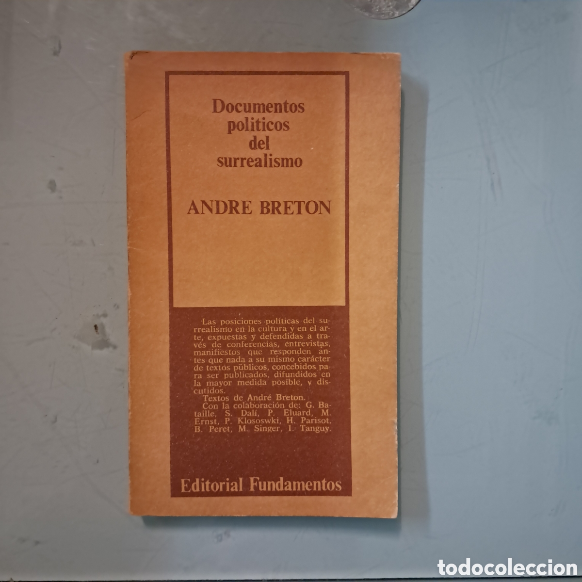 Libros: Andre Breton Documentos pol&iacute;ticos del surrealismo - Foto 1