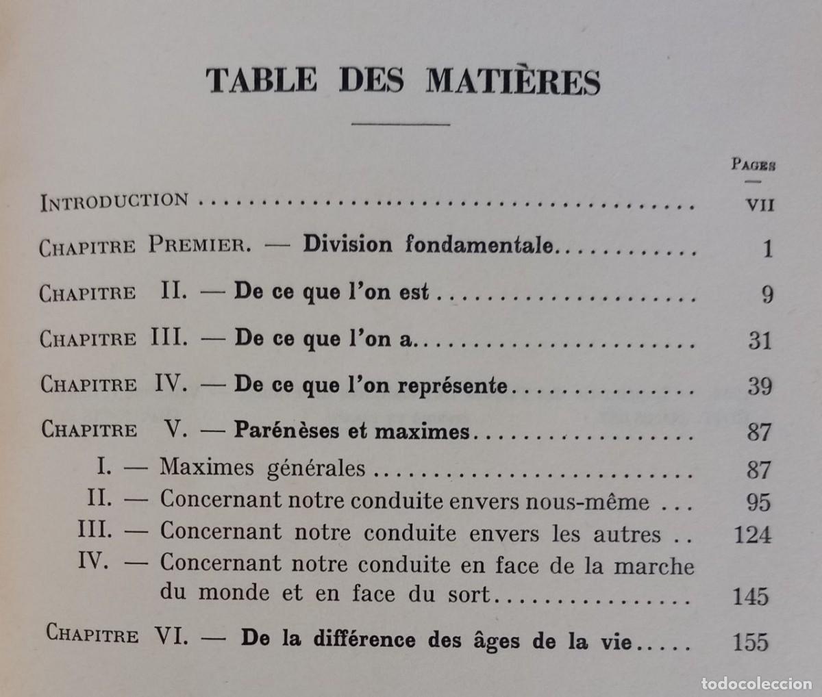 Libros: Aphorismes sur la sagesse dans la vie. - SCHOPENHAUER: - Foto 3