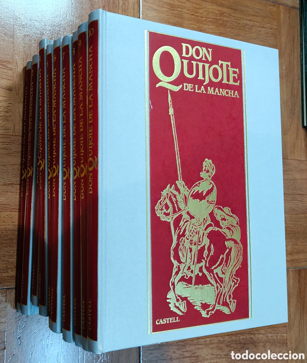 Libros: Don Quijote de la Mancha en c&oacute;mic � 10 Tomos � Castell - VV. AA. - Foto 1