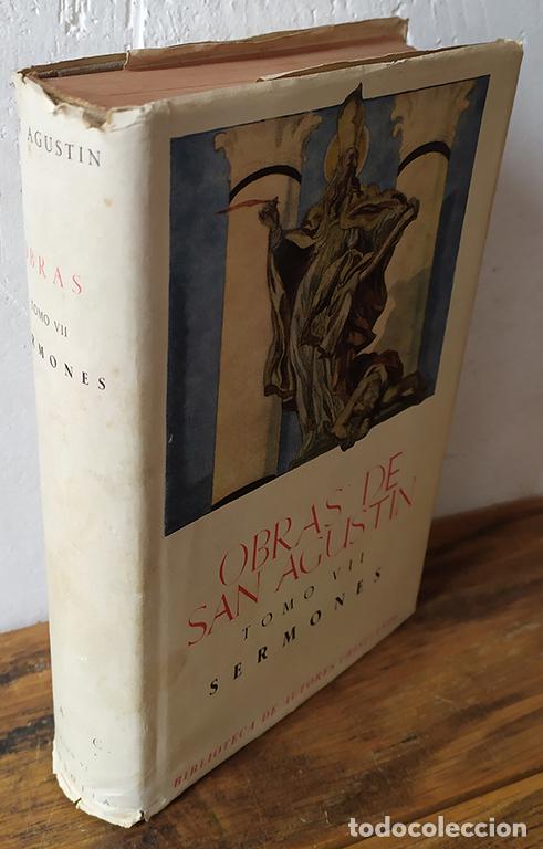 books: Obras de San Agustín. Tomo VII: SERMONES (Edición bilingüe) - SAN AGUSTÍN
