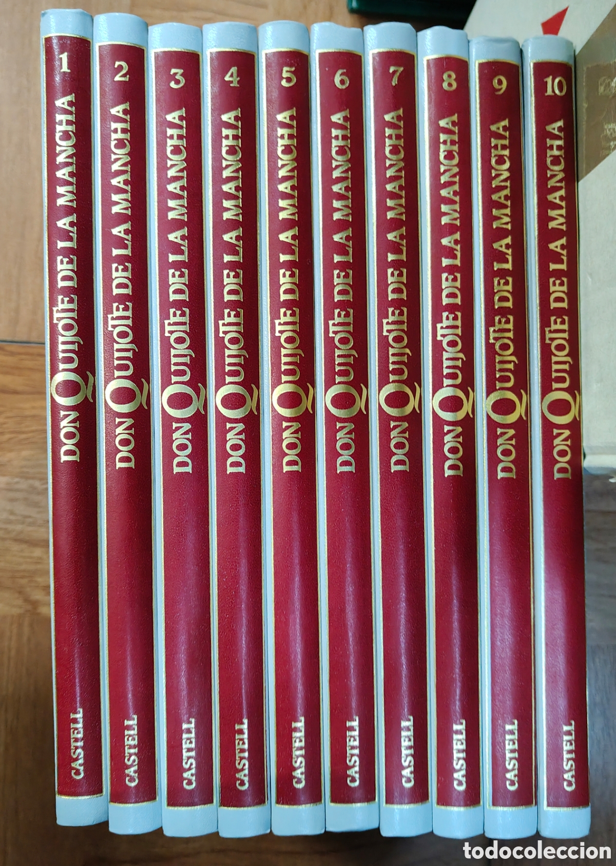Libros: Don Quijote de la Mancha en c&oacute;mic � 10 Tomos � Castell - VV. AA. - Foto 4