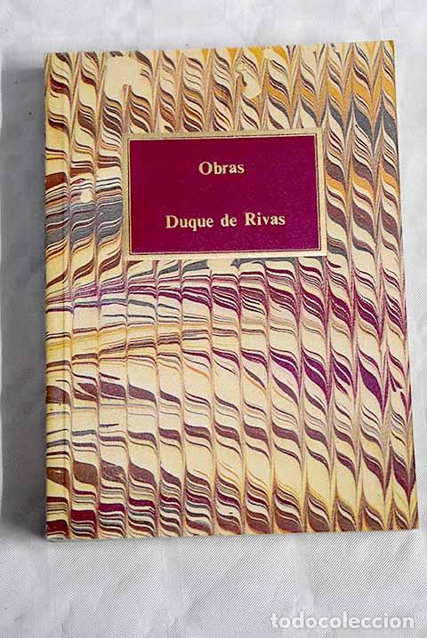 Libros: Obras: Duque de Rivas.- Duque de Rivas - Foto 1