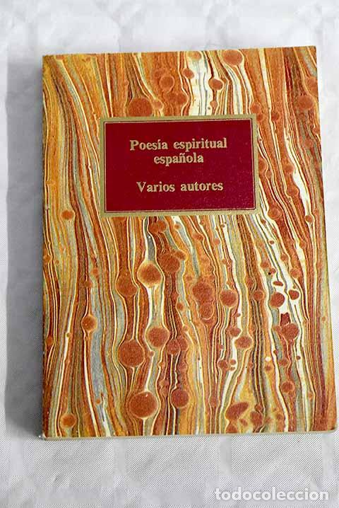 Libros: Poes&iacute;a espiritual espa&ntilde;ola - Foto 1