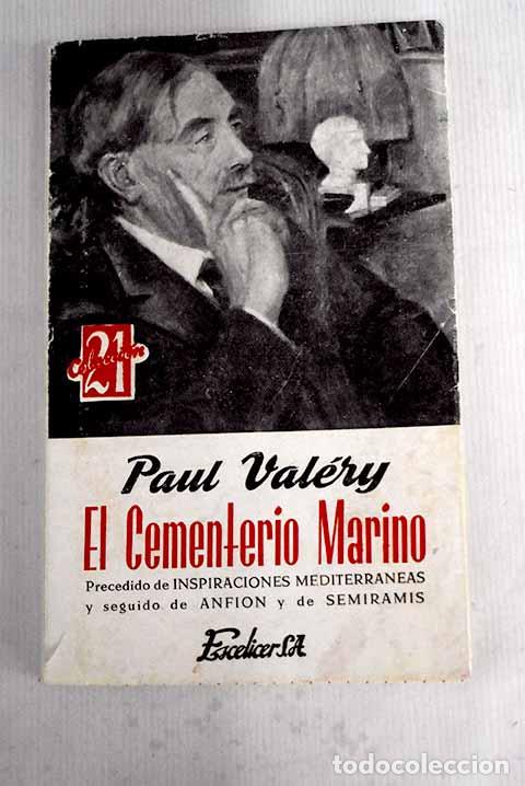 Libros: El cementerio marino.- Val&eacute;ry, Paul - Foto 1