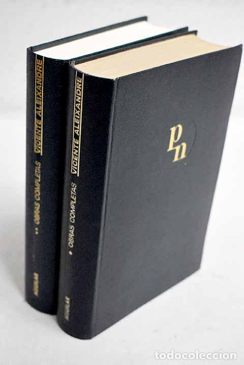 Libros: Obras completas: Aleixandre, Vicente.- Aleixandre, Vicente - Foto 1
