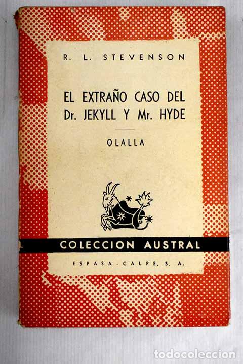 Libros: El extra&ntilde;o caso del Dr Jekyll y Mr Hyde ; Olalla.- Stevenson, Robert Louis - Foto 1