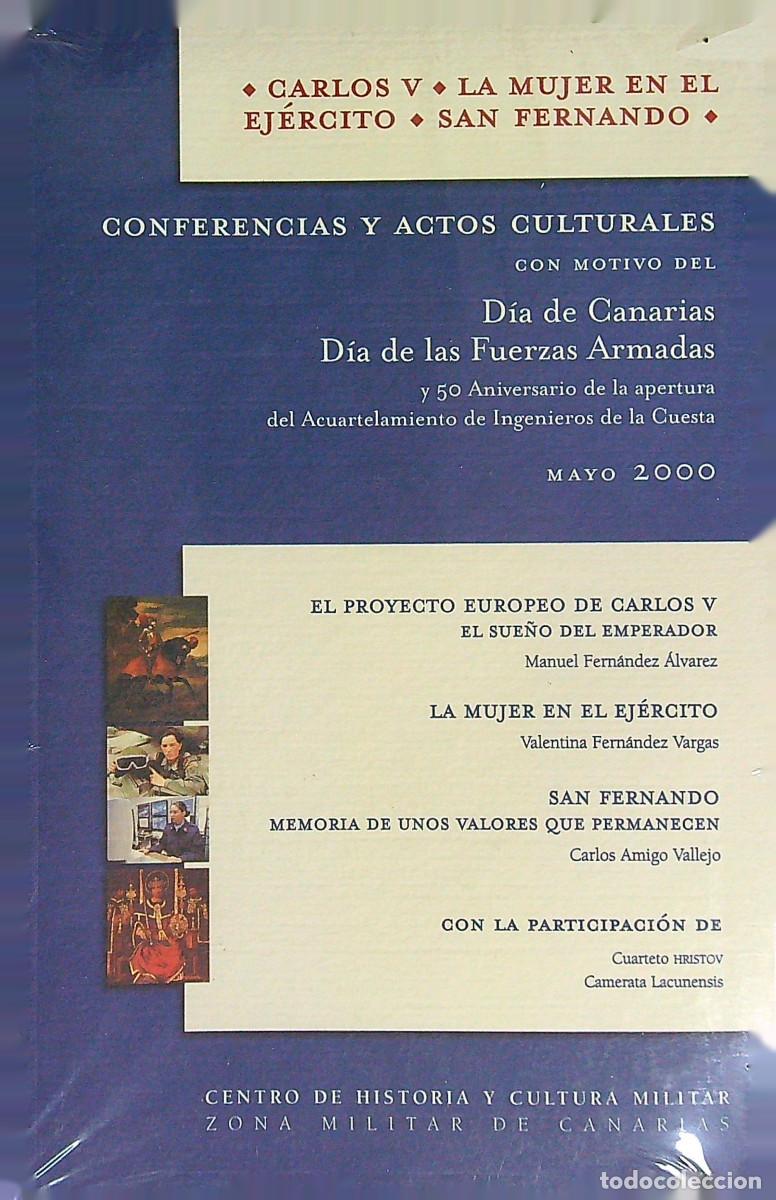 Libros: CARLOS V - LA MUJER EN EL EJ&Eacute;RCITO - SAN FERNANDO - 2000 - CANARIAS - Foto 1