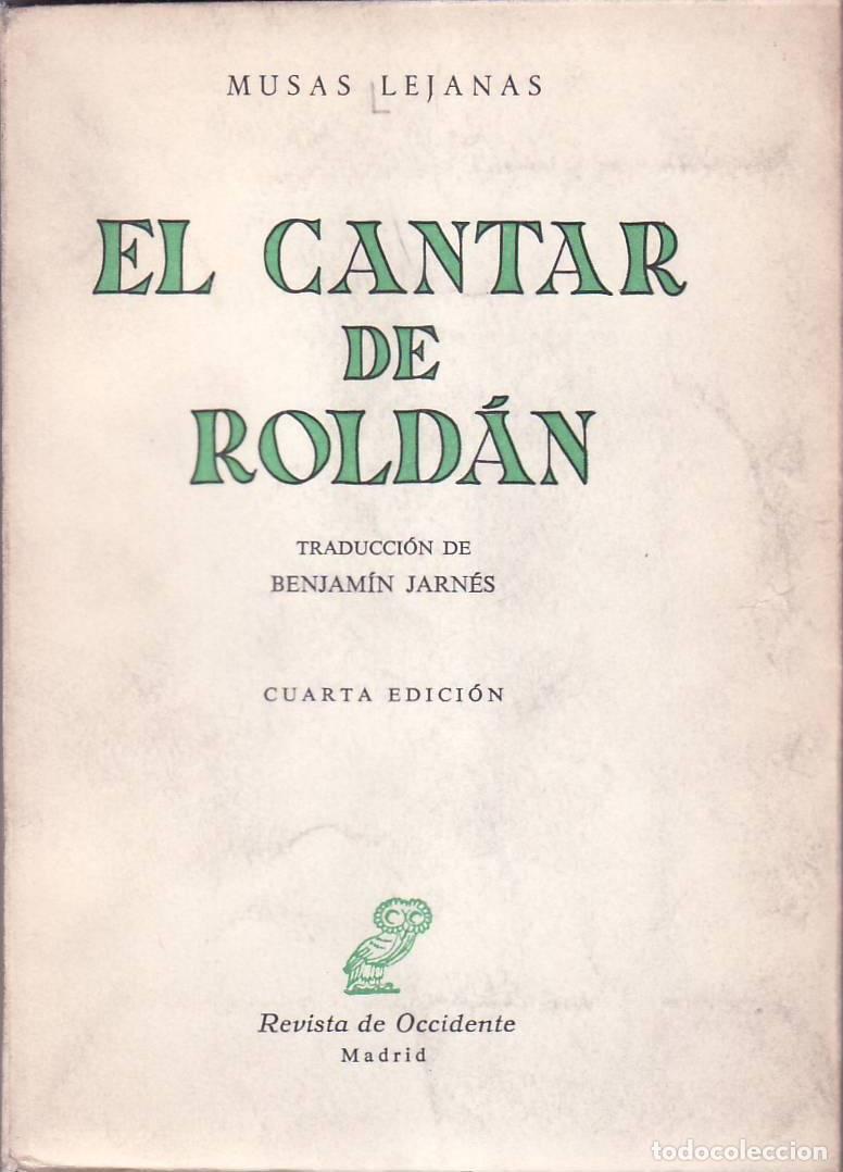 Libros: ANONIMO.- - El cantar de Rold&aacute;n. Traducci&oacute;n de Benjam&iacute;n Jarn&eacute;s. - Foto 1