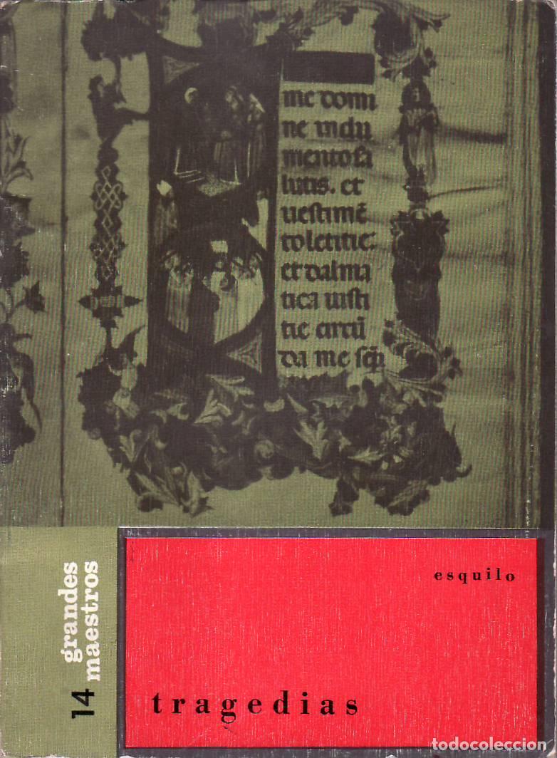 Libros: ESQUILO.- - Tragedias. - Foto 1