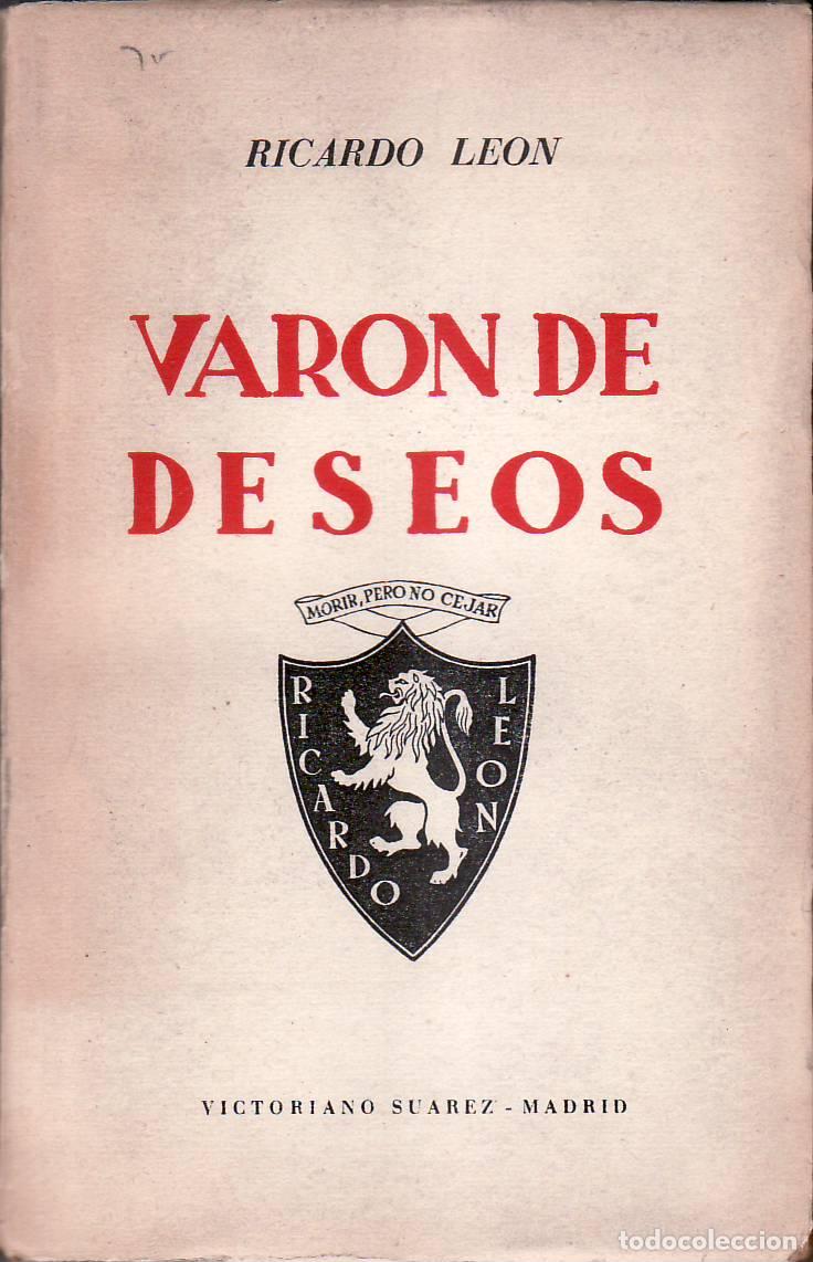 Libros: LEON, Ricardo.- - Var&oacute;n de deseos. Novela. - Foto 1