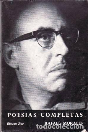 Livros em segunda m&atilde;o: MORALES, Rafael.- - Poes&iacute;as completas (1940-1967).