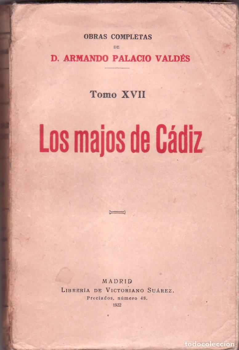 Libros: PALACIO VALDES, Armando.- - Los majos de C&aacute;diz. - Foto 1