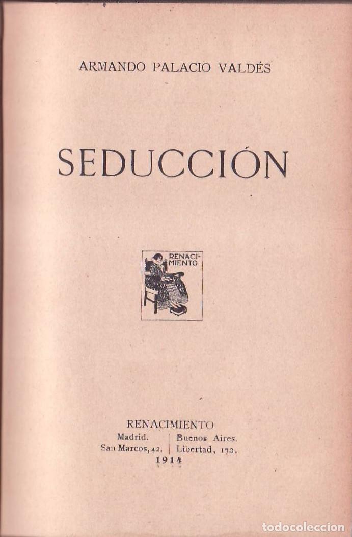 Libros: PALACIO VALD&Eacute;S, Armando.- - Seducci&oacute;n. Cuentos. - Foto 1