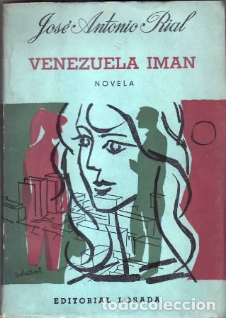 B&uuml;cher: RIAL, Jos&eacute; Antonio.- - Venezuela im&aacute;n. Cubierta de Baldessari.