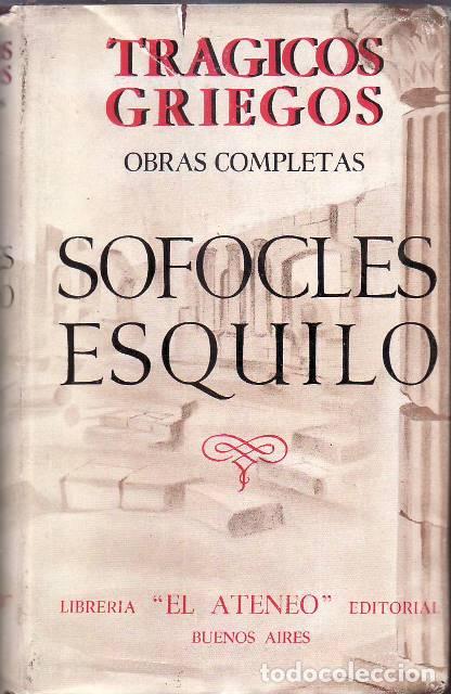 Libros: SOFOCLES y ESQUILO.- - Tr&aacute;gicos griegos. - Foto 1