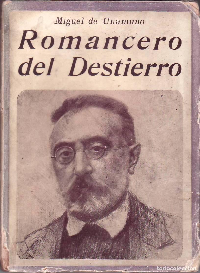 Libros: UNAMUNO, Miguel de.- - Romancero del destierro. - Foto 1