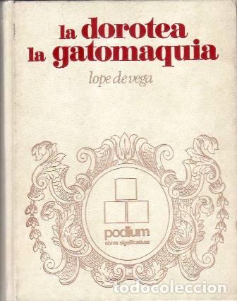 Libros: VEGA, Lope de.- - La Dorotea. La gatomaquia. - Foto 1