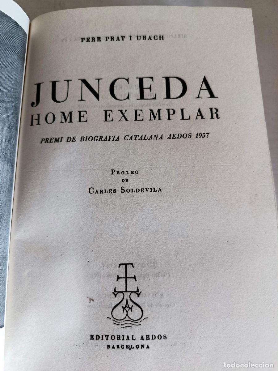 Libros: Junceda Home exemplar Pere Prat - Foto 3