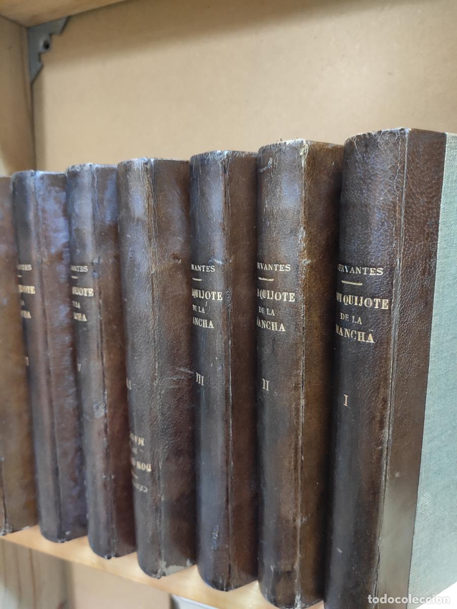 Libros: El ingenioso hidalgo DON QUIJOTE DE LA MANCHA. 7 tomos. - Miguel de Cervantes Saavedra