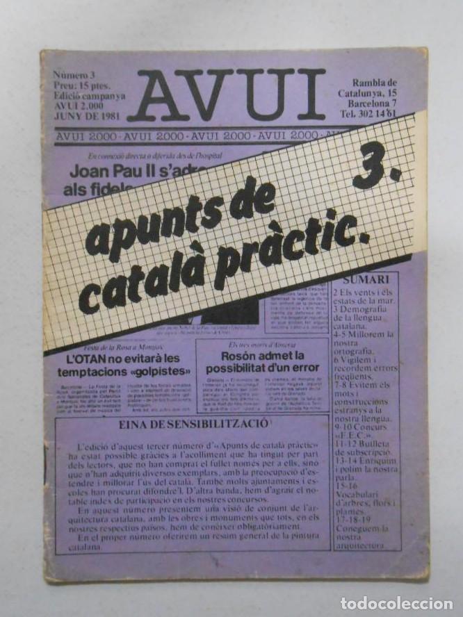Libros: LIBRO DIARI AVUI: APUNTS DE CATAL&Agrave; PR&Agrave;CTIC 3 TDK5 - - Foto 1