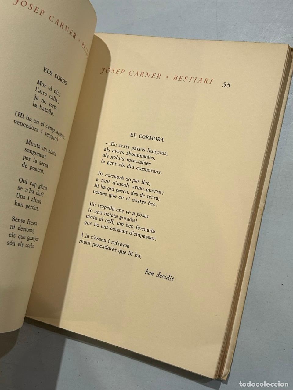 Libros: Josep Carner - Bestiari - Foto 2