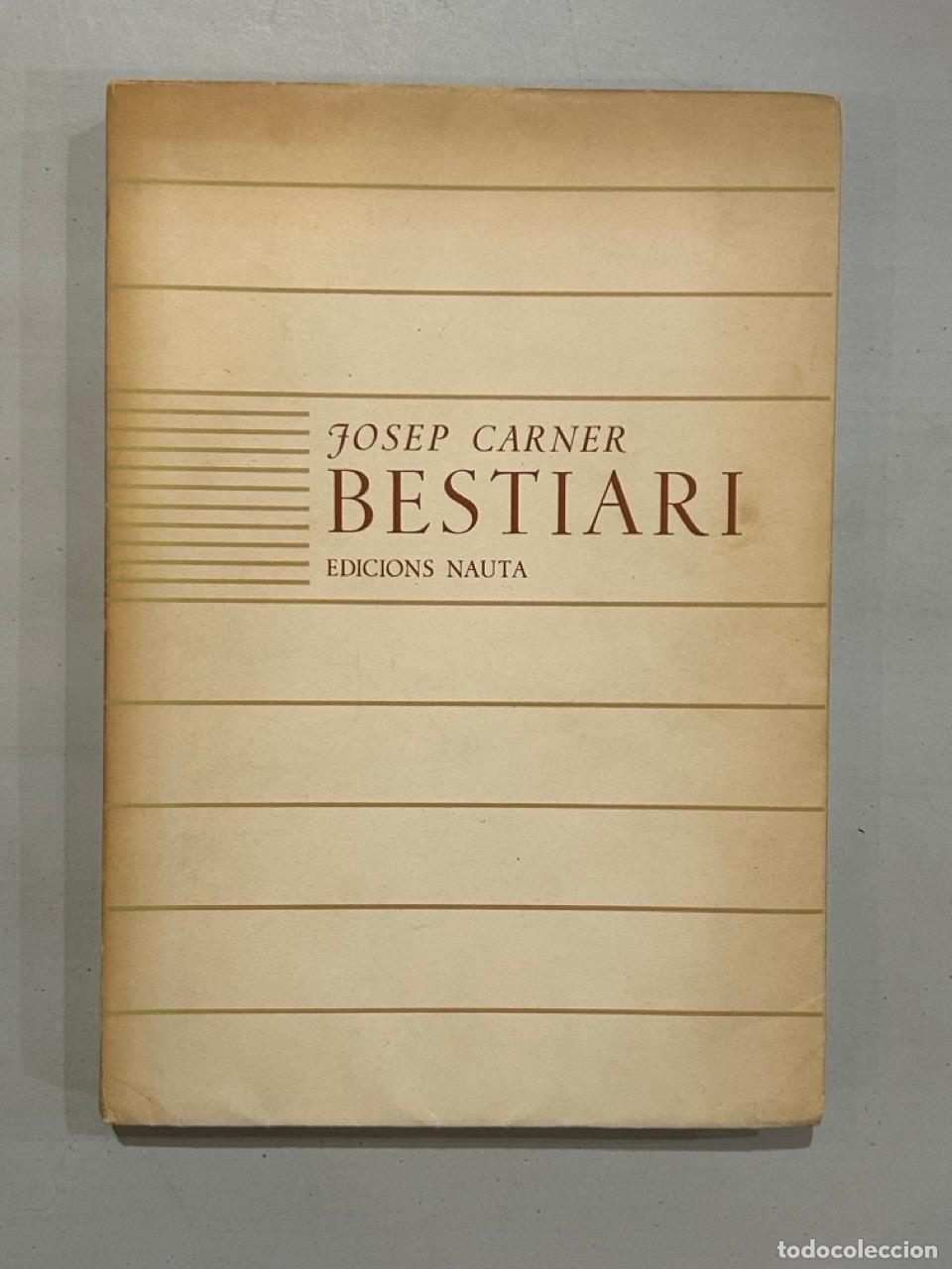 Libros: Josep Carner - Bestiari - Foto 1