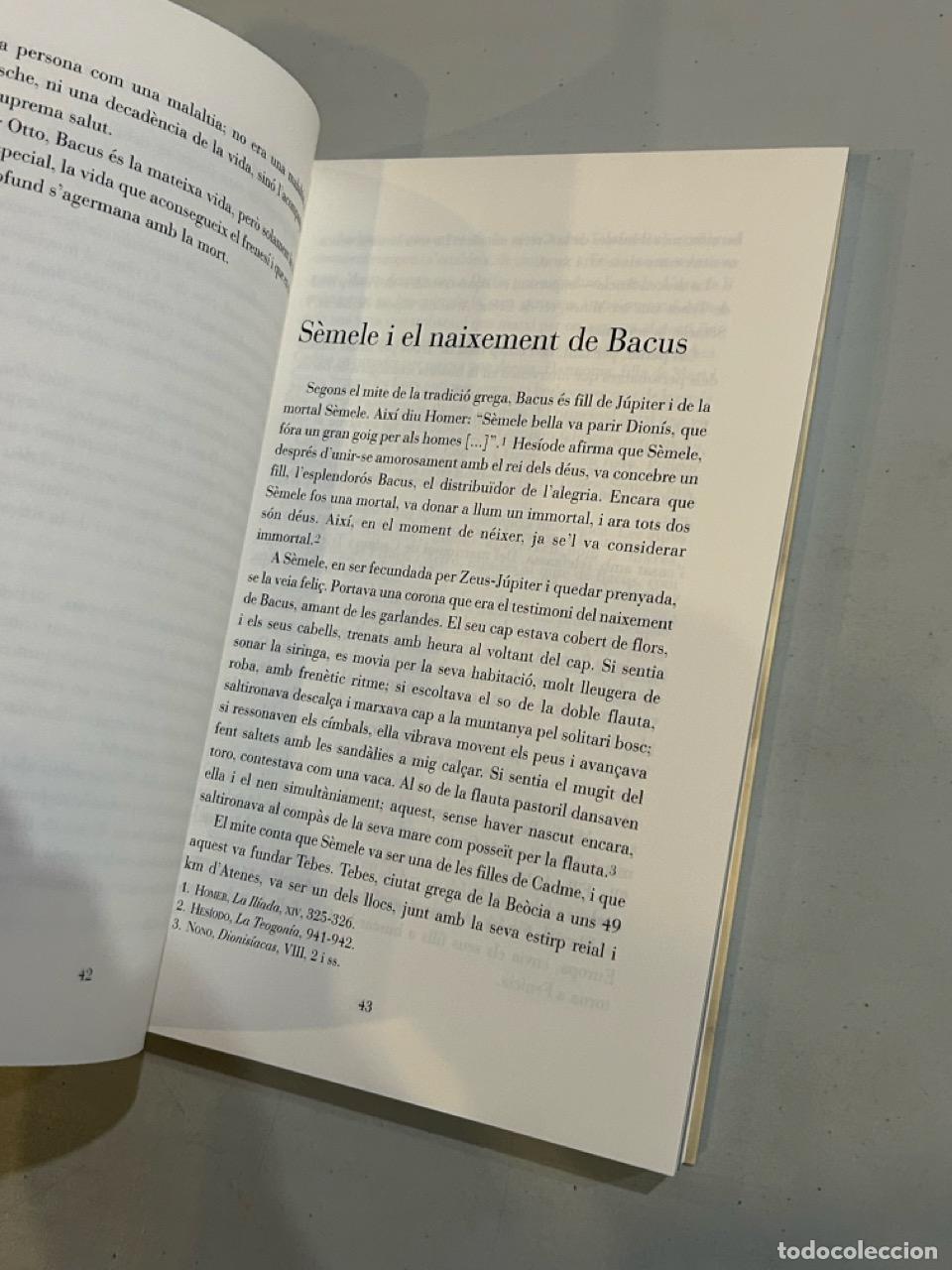 Libros: M. Ant&ograve;nia Ferrer - Bacus dels ritus i dels rostres - Foto 2