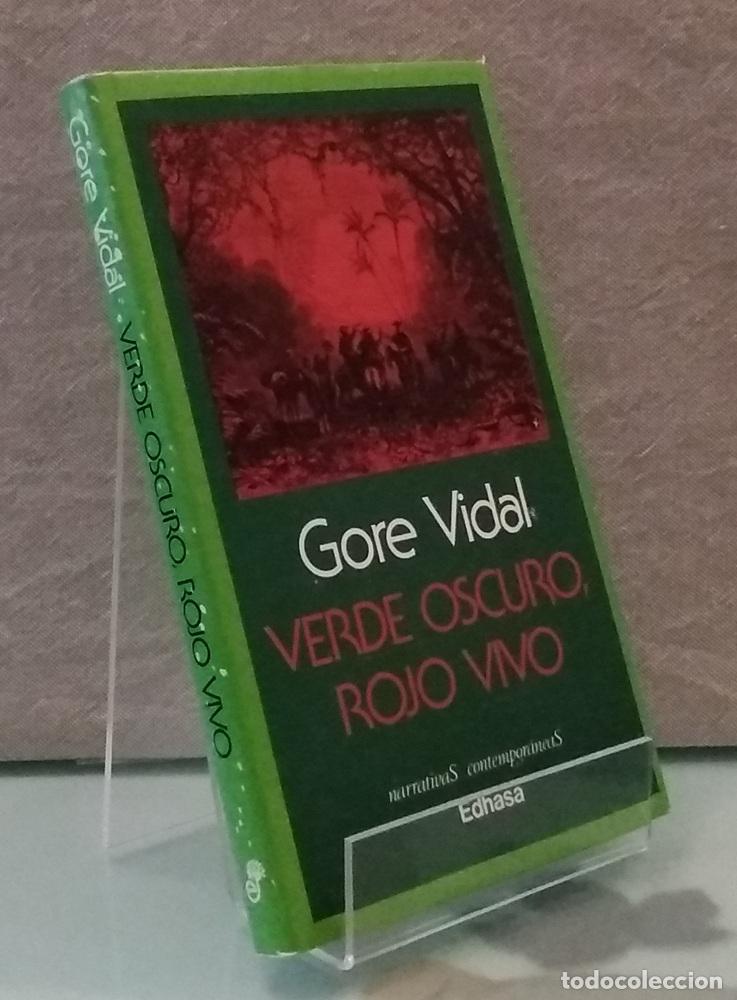 Libros: Verde oscuro, rojo vivo - Gore Vidal - Foto 1