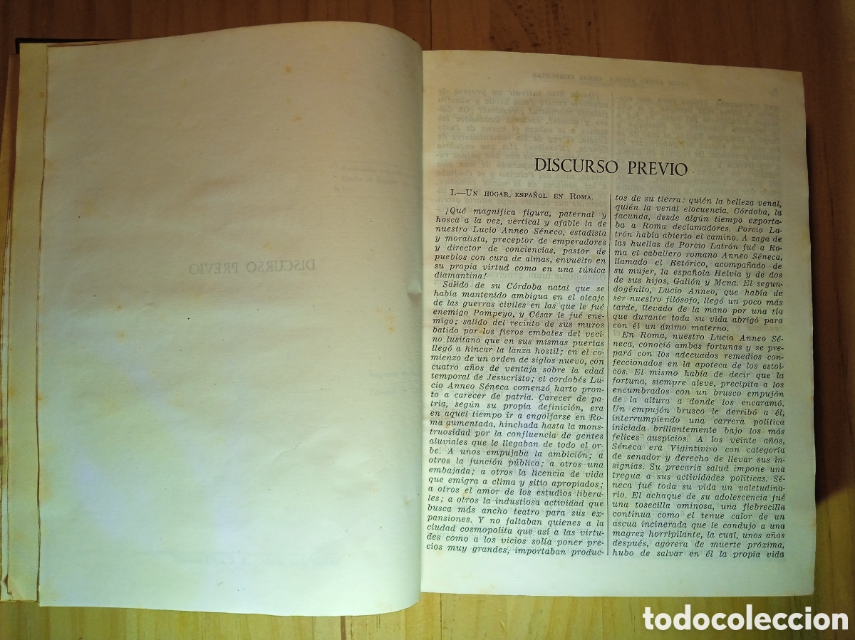 Libros: S&eacute;neca Obras Completas, Aguilar - Foto 9