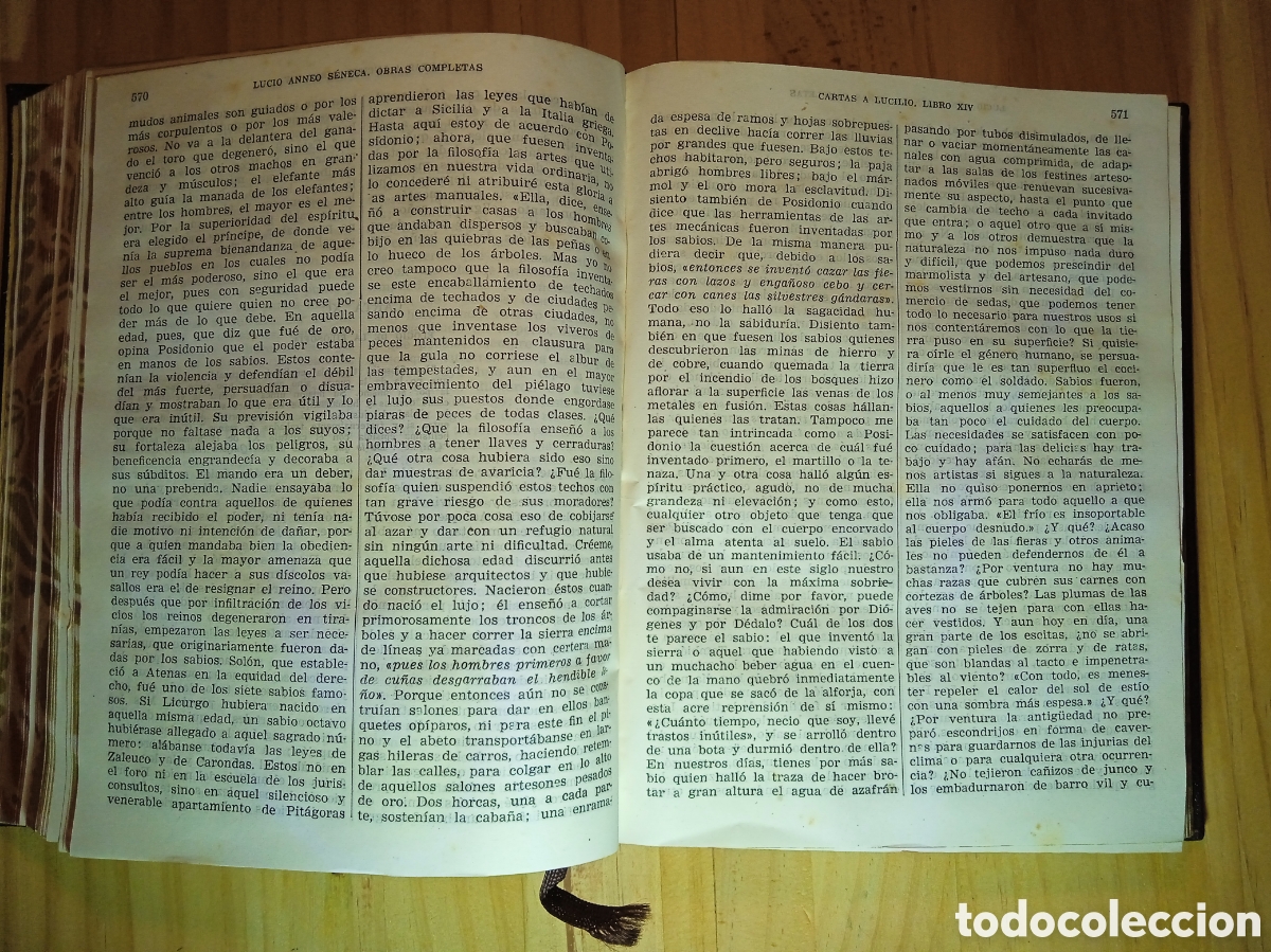 Libros: S&eacute;neca Obras Completas, Aguilar - Foto 12