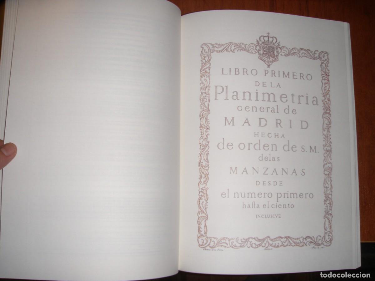 Libros: PLANIMETRIA GENERAL DE MADRID PLANOS Y ASIENTOS - Foto 15