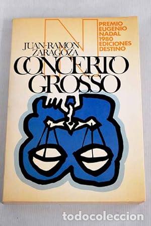 Libros: Concerto grosso - Premio Eugenio Nadal 1980. - Foto 1