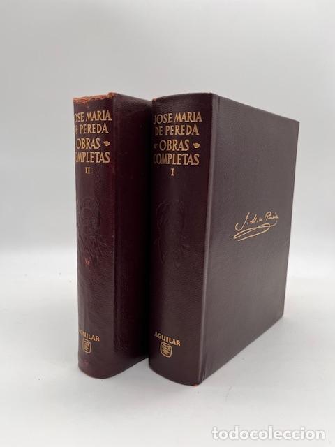Libros: PEREDA, Jos&eacute; Mar&iacute;a de. - Obras completas. 2 vol&uacute;menes. - Foto 1