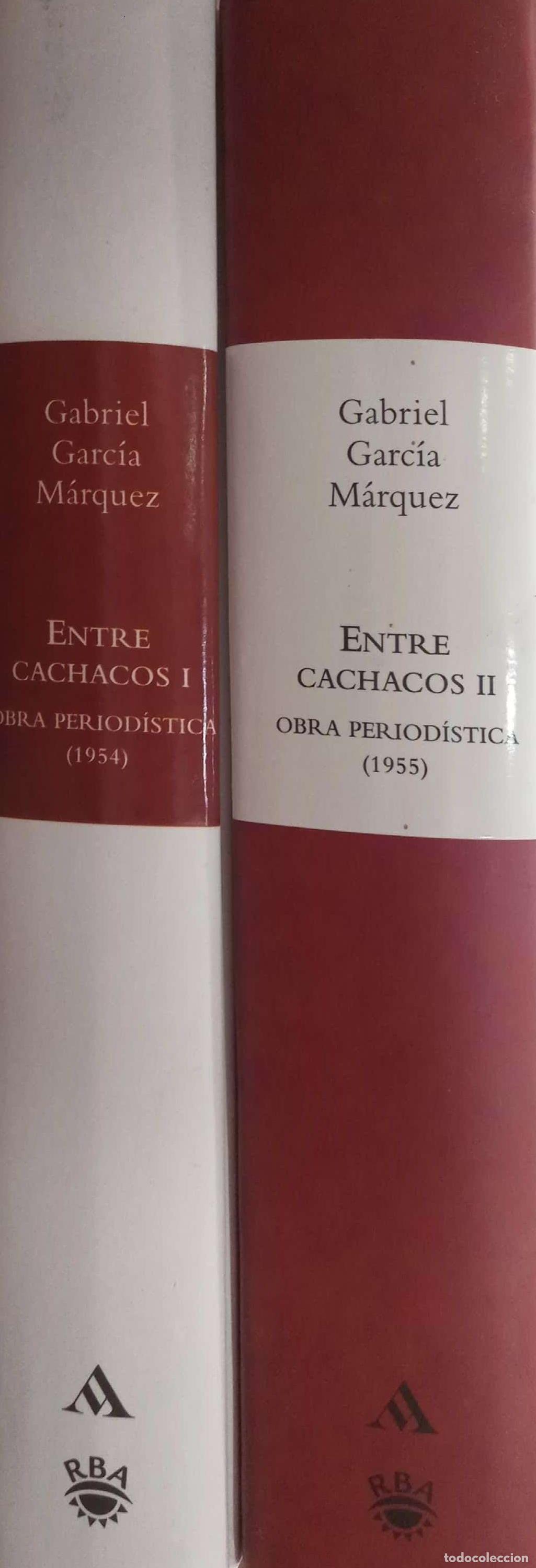 Libros: GARC&Iacute;A M&Aacute;RQUEZ, Gabriel. - Entre Cachacos. Obra period&iacute;stica. (2 tomos).