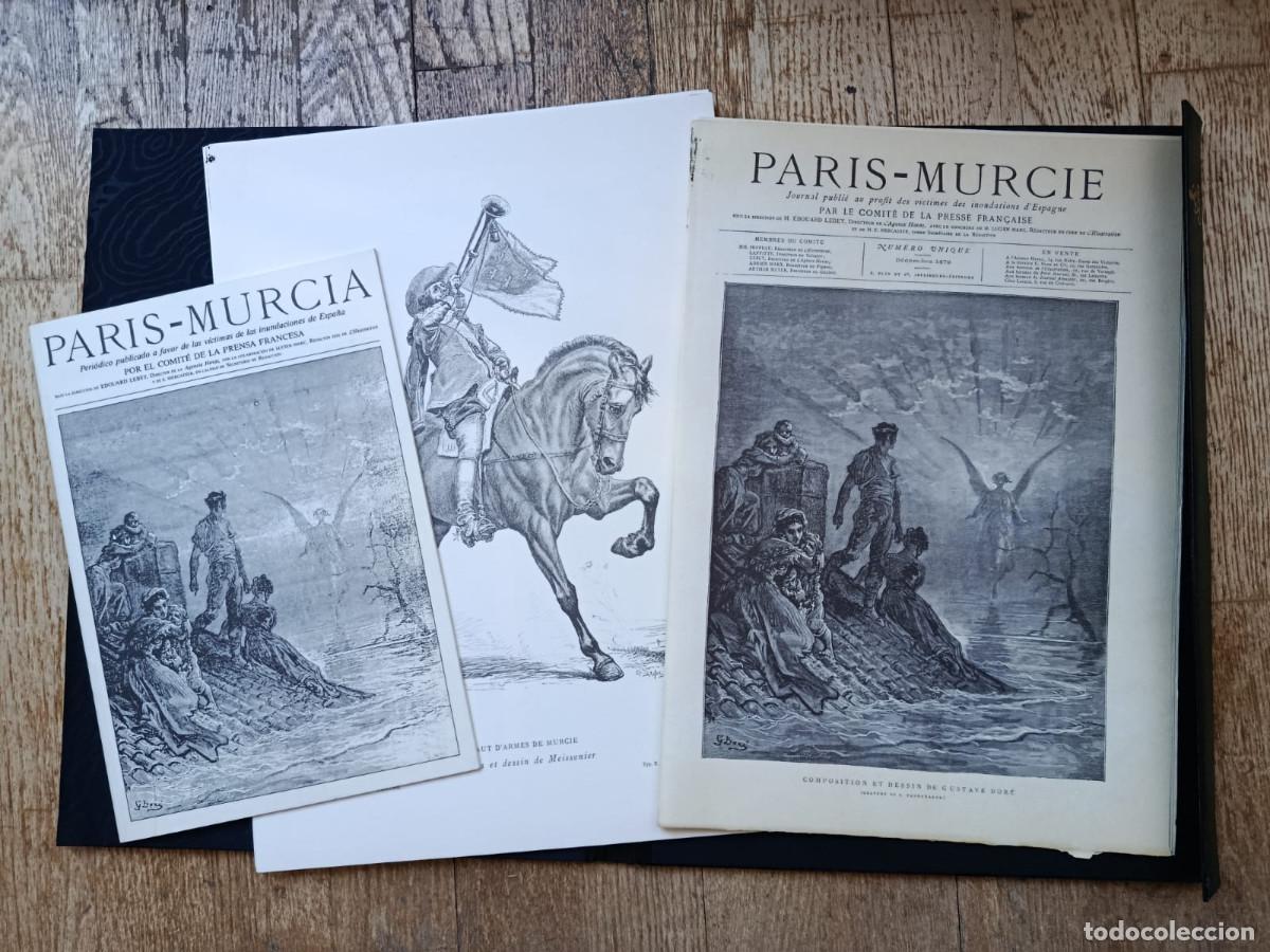 B&uuml;cher: FACS&Iacute;MIL PARIS-MURCIA, DICIEMBRE 1879 A FAVOR DE LAS VICTIMAS DE LAS INUNDACIONES. 2 revistas