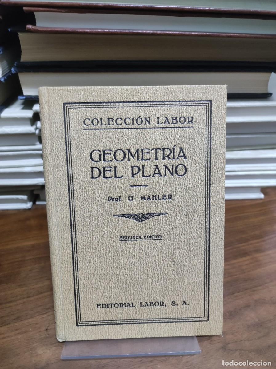 Libros: Geometr&iacute;a del plano. Profesor G. Mahler. Labor - Foto 1