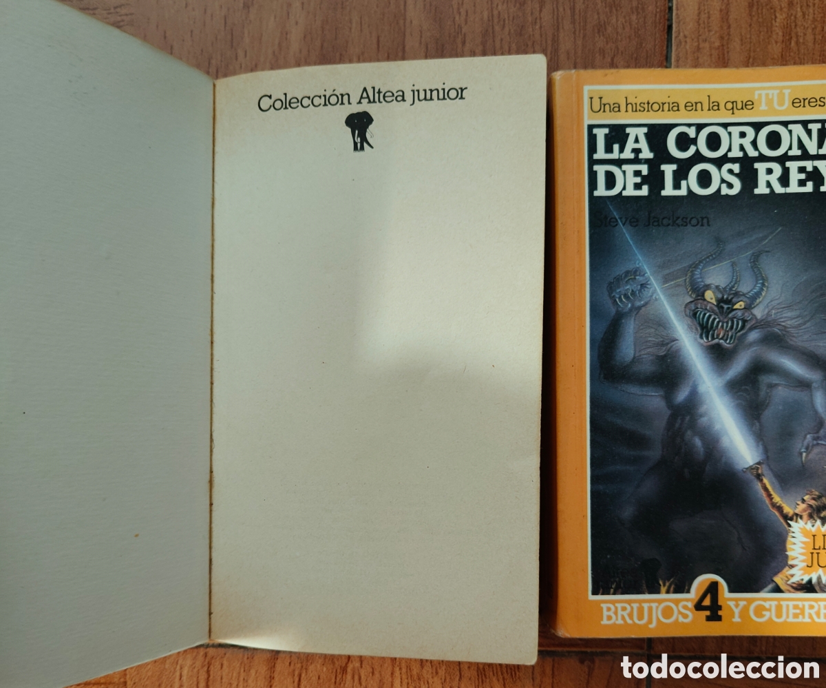 Libros: Brujos y Guerreros � 4 Libros � Completa � Altea Junior - Steve Jackson - Foto 10