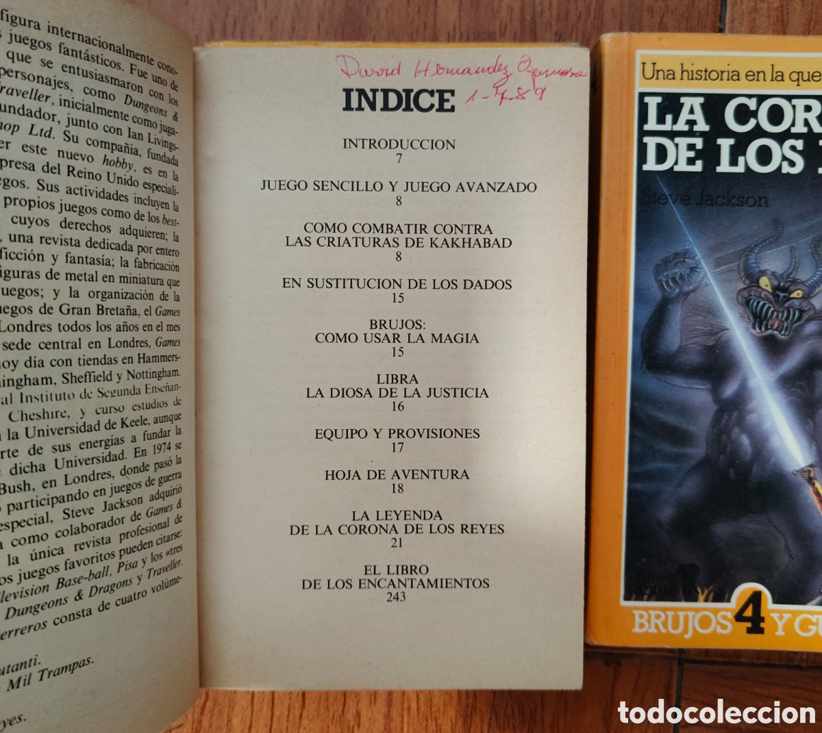 Libros: Brujos y Guerreros � 4 Libros � Completa � Altea Junior - Steve Jackson - Foto 11
